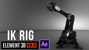 After Effects | Rigging using DUIK | [ELEMENT 3D V2.2]