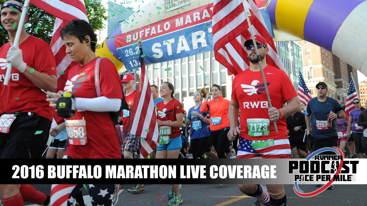 2016 Buffalo Marathon Live Broadcast poster