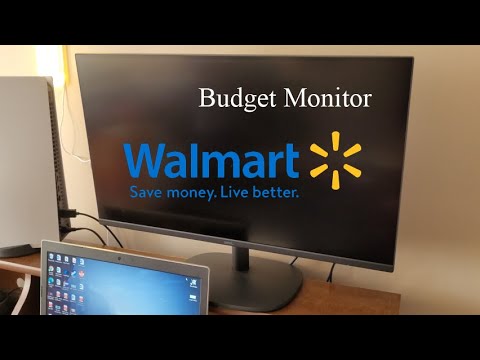 Onn. 27-inch Class 1080p Full HD LED Monitor (Budget) Walmart - YouTube