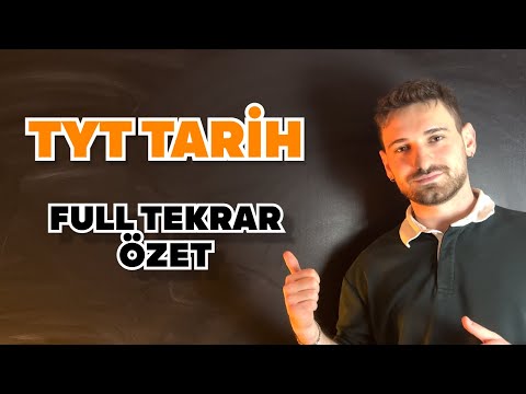 TYT TARİH FULL TEKRAR ÖZET | Derecenin Notlarından Fulleten Özet