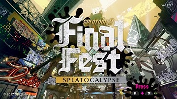 Splatoon 2 - Final Splatfest (Chaos vs. Order) [Day 2/3]