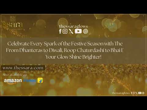 Golden Glow | Diwali | Ssara | Lights and Glow | Best wishes #diwali #wishes #glowingskin #lakshmi - video from The Ssara