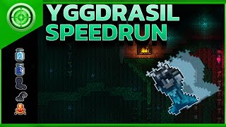 Terraria Parkour: Yggdrasil Speedrun [2:24.44]