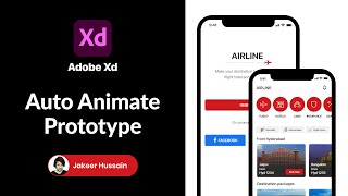 App Prototype - Adobe Xd Auto animate #trending #shorts #design #ui #adobe screenshot 4