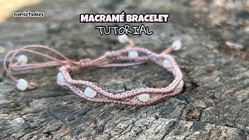 DIY Macrame Bracelet with Pearls | Easy Handmade Jewelry Tutorial
