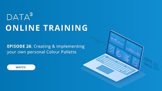 Ep26: Tableau -  Colour Palettes and the Preferences File