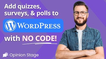 How to Use the Opinion Stage Quiz, Poll, & Survey WordPress Plugin - FULL TUTORIAL (2025)
