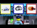 Experimental Police Vehicle Flattens The Crook! | New Cop Car! | STOP MOTION LEGO | Billy Bricks