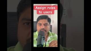 Assign roles to users #servicenow #automation #cmdb #motivation #itsm #servicenowtutorial