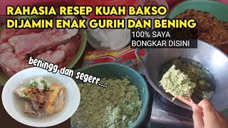 RESEP KUAH BENING DAN GURIH !! TUTORIAL LENGKAP BIKIN DAN MERACIK KUAH BAKSO SEGAR BENING ‼️ screenshot 5