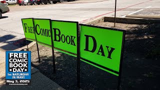 Free Comic Book Day 2025 Chill Vlog #fcbd