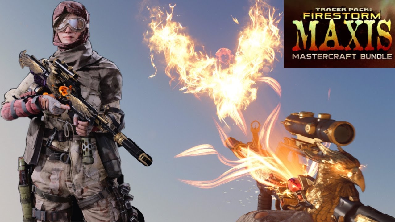 Cold War: FIRESTORM MAXIS MASTERCRAFT BUNDLE/ "PHOENIX INFERNO" MASTERCRAFT BLUEPRINT + MAXIS SKIN
