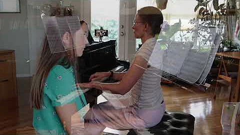 Aaliyanah Hubert-Combs and Mrs. RG Duet