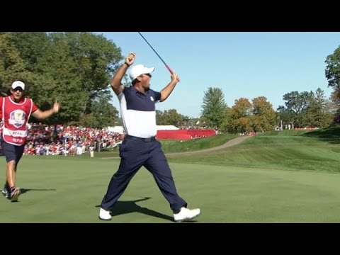 Patrick Reed leads Rory McIlroy by three at Augusta, setting the stage for a Ryder Cup rematch