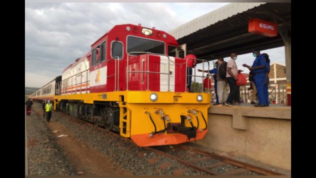 Nairobi Kisumu train finally takes off YouTube