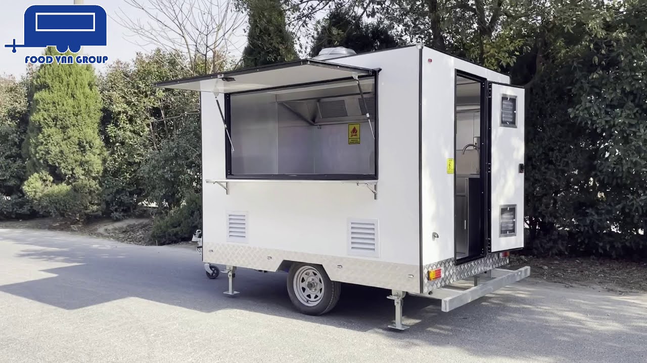 On sale 3M street food trailer truck cart caravan van(Sydney Branch)