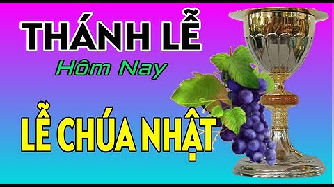 Thánh Lễ Chúa Nhật Trực Tuyến Ngày 8/8/2021