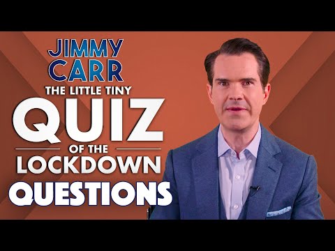 The Little Tiny Quiz Of The Lockdown | Questions WEEK 2 DAY 6 | Jimmy Carr - The Little Tiny Quiz Of The Lockdown | Questions WEEK 2 DAY 6 | Jimmy Carr