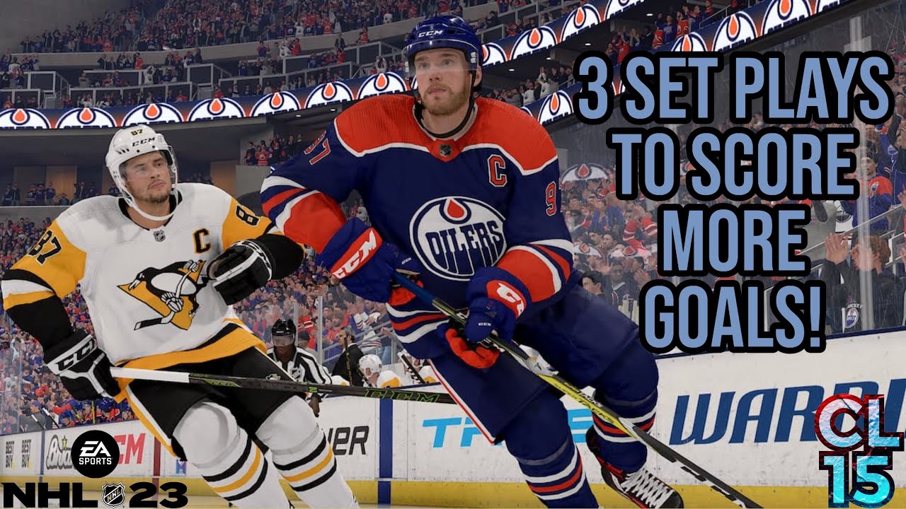 SET PLAYS TO SCORE MORE GOALS IN NHL 23! NHL 23 Tips & Tricks