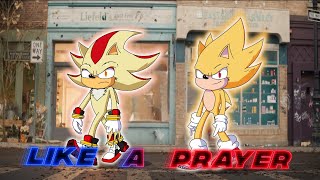 Sonic 3 stopping the eclipse cannon but with "Like A Prayer" Choir Version
