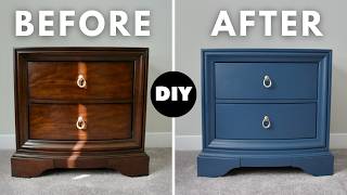 DIY Nightstand Makeover in One Day | No Sanding, No Experience Needed
