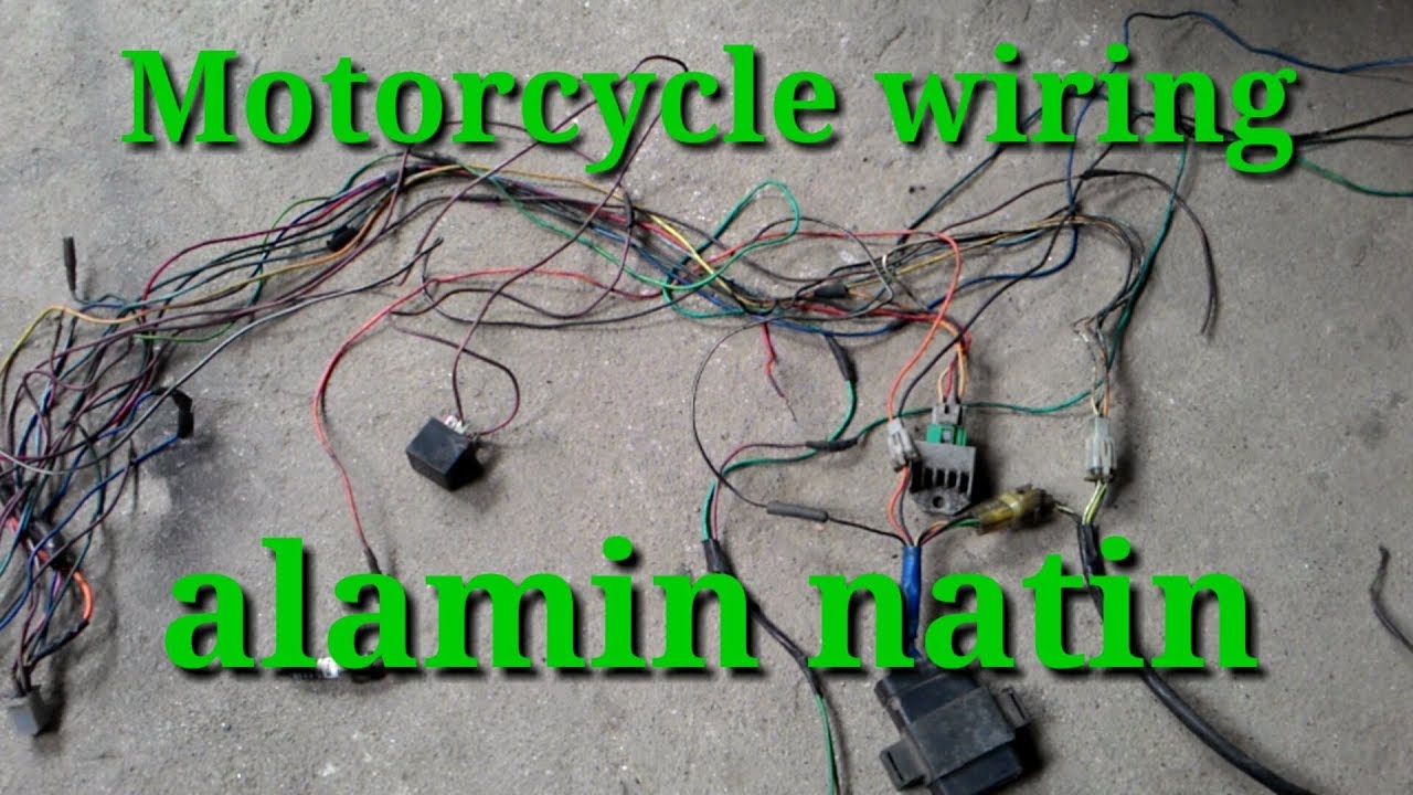 Motorcycle wiring - YouTube