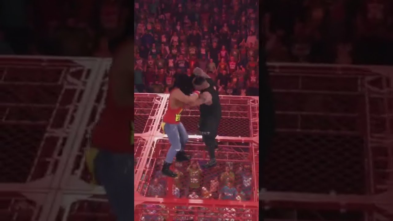 Kevin Owens puts Ezekiel through the cell🔥🔥 