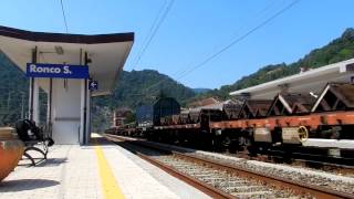 E652+E655 in discesa lungo i Giovi
