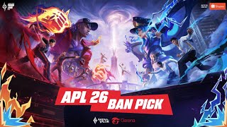 [Bản Lọc Âm] Nhạc nền Cấm - Chọn APL 2026 | APL 2026 Ban - Pick OST | Valor Rises, Battles Collide