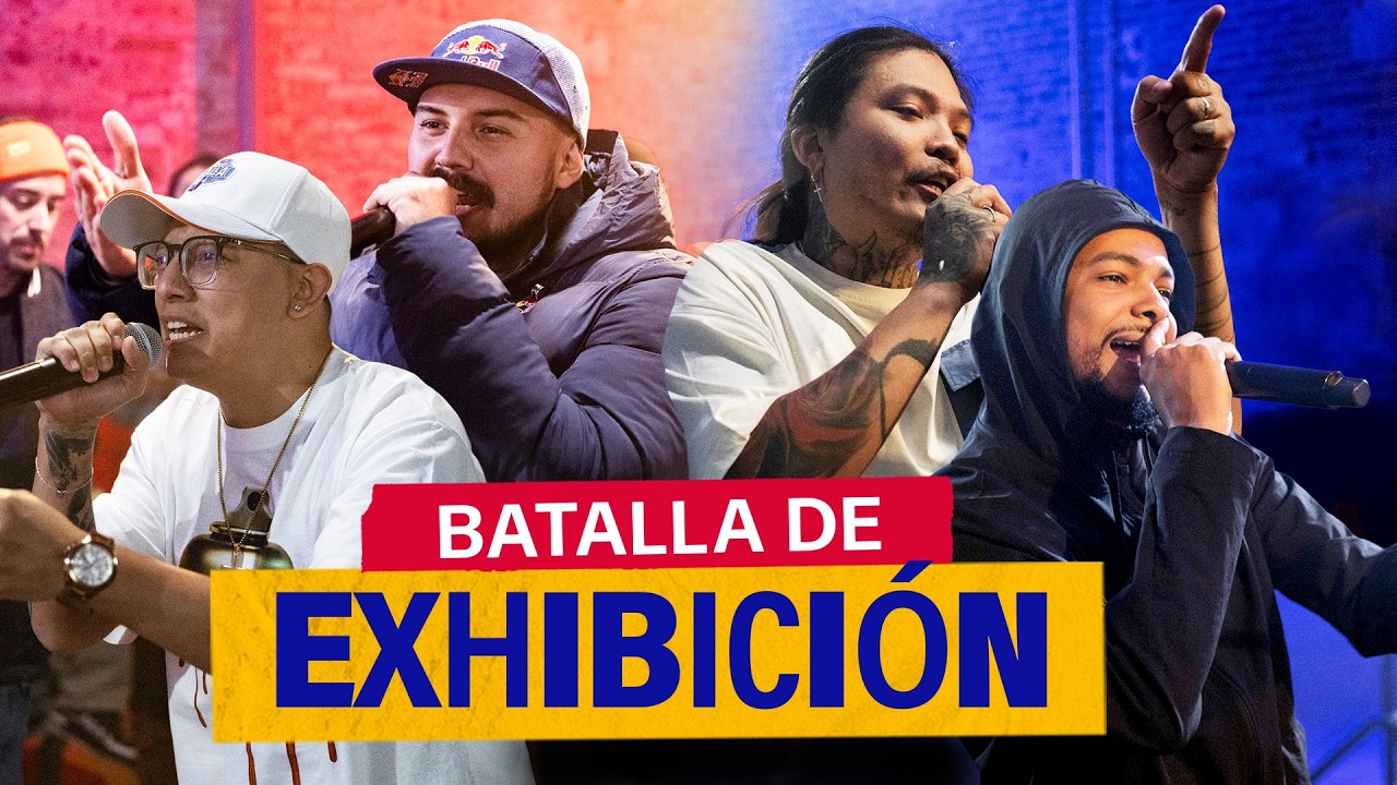 POTENCIA y RAPDER vs ALDAHIR y CHANG | Exhibición | Red Bull Batalla