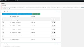Dropshipping   -  Pricing Markup Formula
