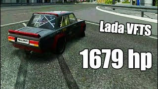 Lada VFTS drifting with 1679 hp | Real Drift Car Racing screenshot 5