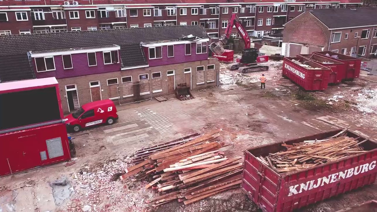 Sloop Plataanstraat bijna het einde (Rijswijk ZH)