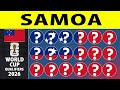 Samoa Squad Update 2025 | Samoa Squad Update 2025 | FIFA World Cup 2026 Qualifiers