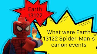 What are Earth 13122 Spider man’s canon events @legome_theog