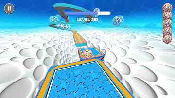 Going Balls ⚽️ 🏀 🏈 ⚾️ 🎱 4K Ultra HD Level 359 and Portal Run GamePlay Fullscreen