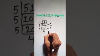 EASY MATH | Lets Convert Decimal To Quinary #mathtricks #maths #math #viral #epbynbsir EASY MATH | Lets Convert Decimal To Quinary #mathtricks #maths #math #viral #epbynbsir