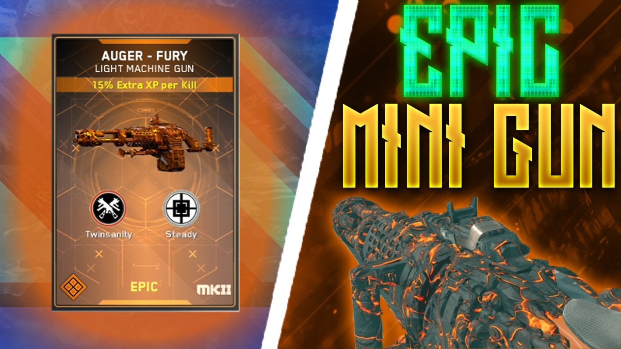 NEW *EPIC* AUGER "FURY" MK2 VARIANT | MINI GUN IN INFINITE WARFARE | IS IT GOOD?