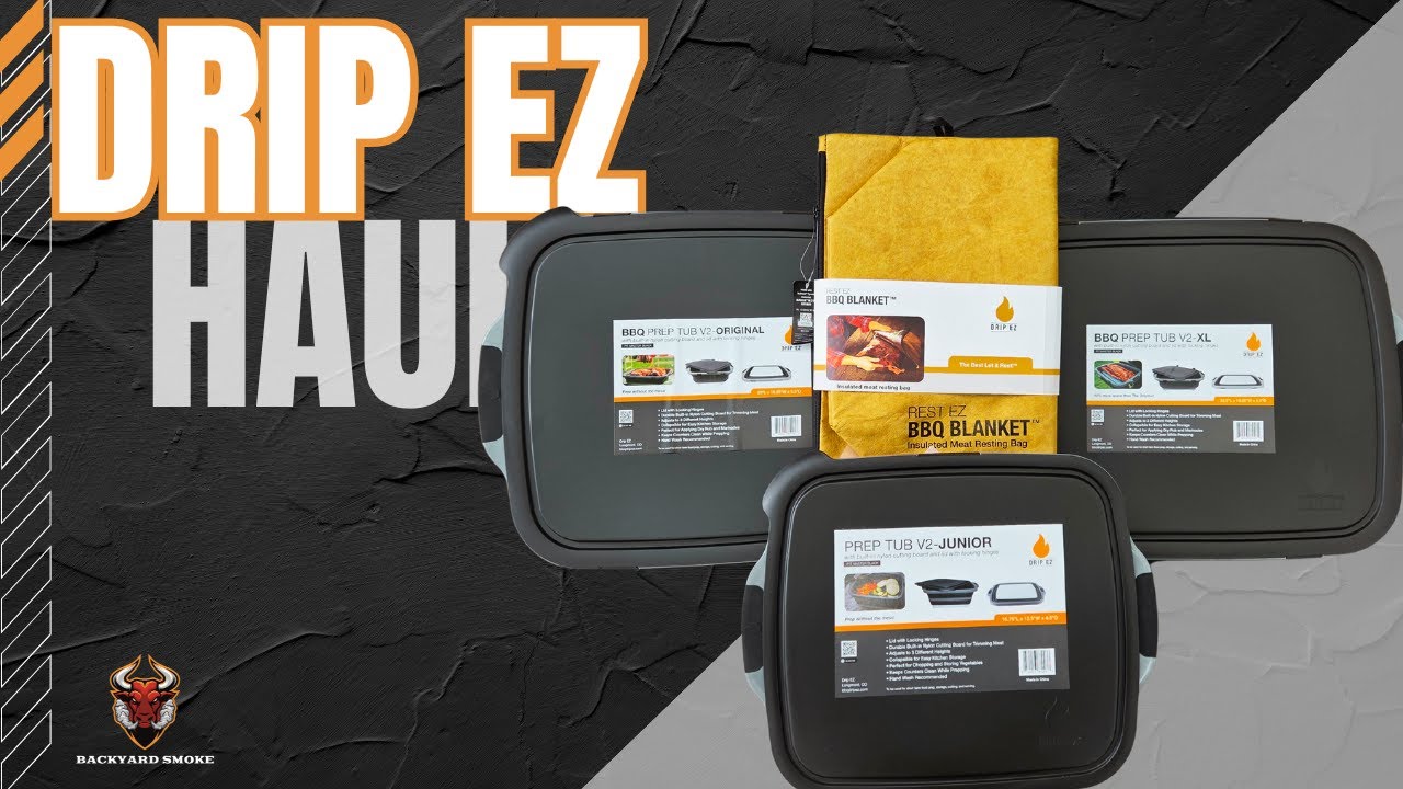 Повысьте свои навыки приготовления барбекю: проверьте Drip EZ Tubs V.2 и Blanket!
