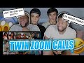 REACTING TO DOLAN TWINS GOT EVERY IDENTICAL TWIN ON THE INTERNET IN ONE ZOOM CALL | Coastal Bustas