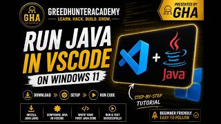 How To Run Java In vsCode On Windows 11 | Step-by-Step for Beginners