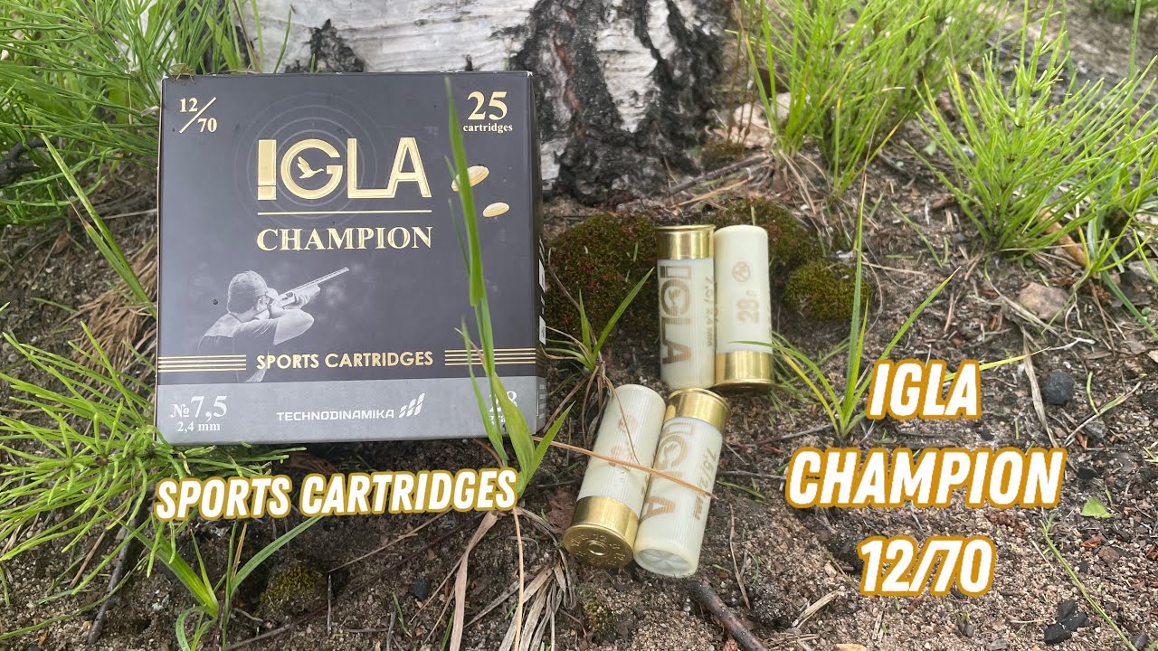 IGLA CHAMPION 12/70 - Sports cartridges
