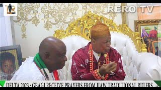 Delta 2023 Guber : Forum of Ijaw Rulers give thier blessings to Kenneth Gbagi