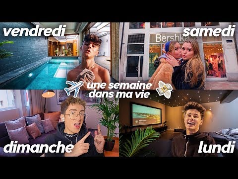 Une semaine dans ma vie (vlog)