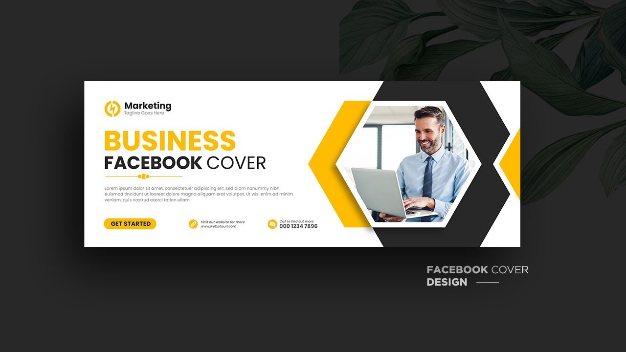 Facebook Cover Template Design In Illustrator cc | How to design facebook cover template