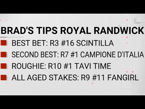 Brad Gray’s Top Tips For Randwick On Saturday