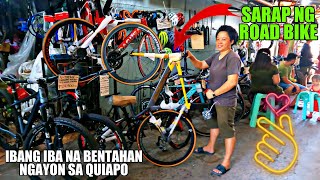 BAKIT IBA NA MAS MURA NA SA QUIAPO SARAP MAG ROAD BIKE!