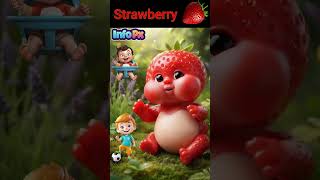 Cute Strawberry Baby | Viral Animation Short | #fruit #short