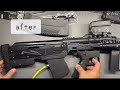 ITP airsoft【Anti Bolt Bounce Kit】 SAIGA閉鎖不良改善キット取付比較