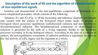 Computerized Radiometric System for Measuring MicrowaveRadiation of Biological Objects